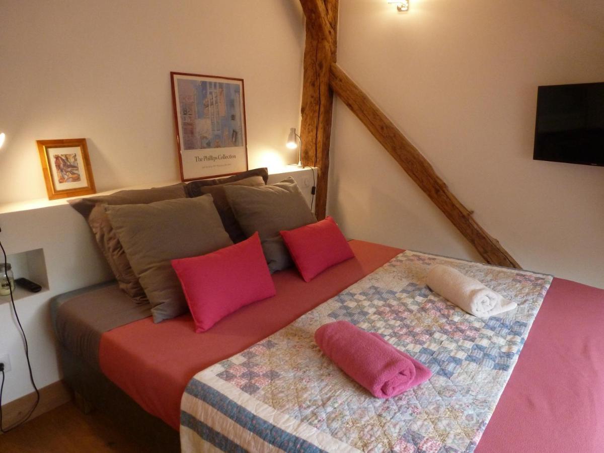 Au Cheval Blanc - Appartements Et Chambres D'Hotes Albertville Esterno foto